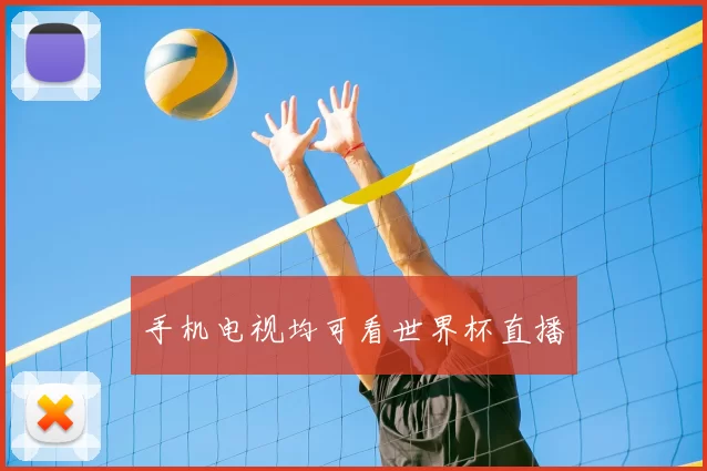 手机电视均可看世界杯直播