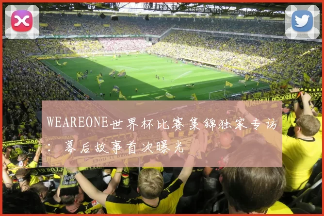 WEAREONE世界杯比赛集锦独家专访：幕后故事首次曝光