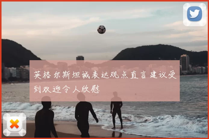 英格尔斯坦诚表达观点直言建议受到欢迎令人欣慰