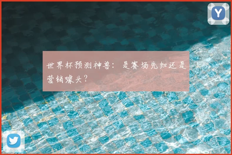 世界杯预测神兽：是赛场先知还是营销噱头？