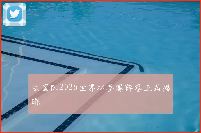 法国队2026世界杯参赛阵容正式揭晓